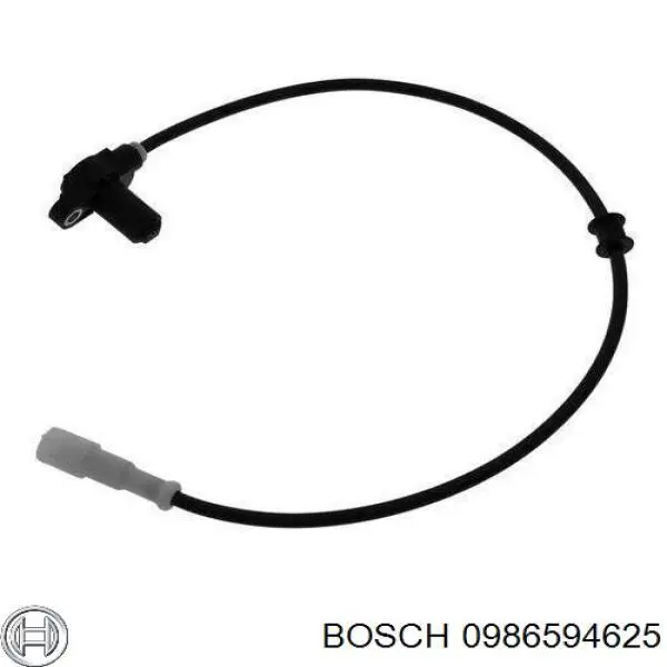 Sensor dianteiro de ABS Bosch 0986594625