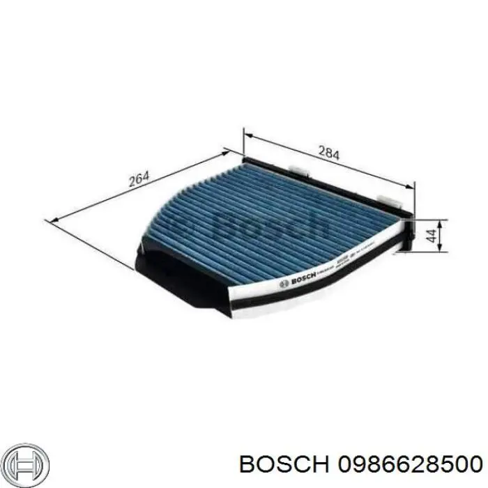 0986628500 Bosch Filtro de salão