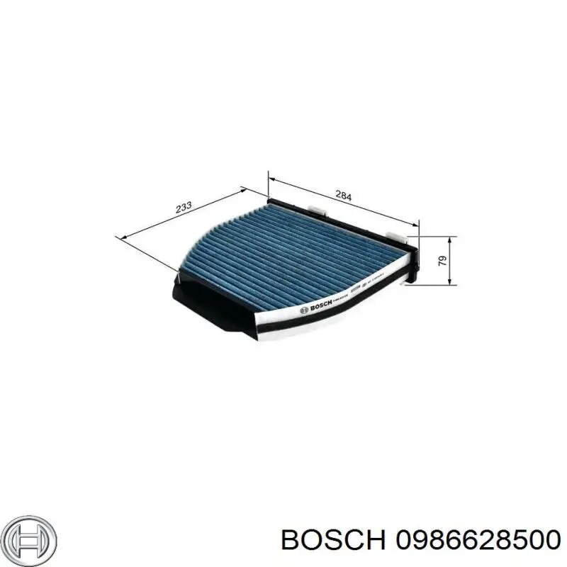 Filtro de salão 0986628500 Bosch