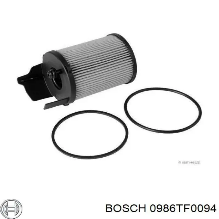 Filtro de óleo 0986TF0094 Bosch