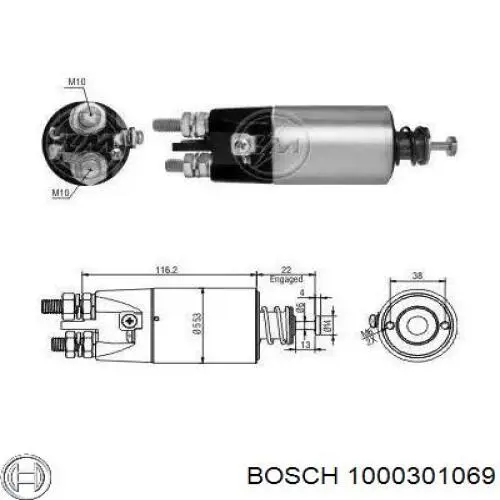 A0001518050 Mercedes Bucha do motor de arranco