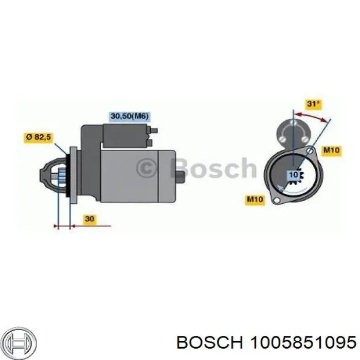 Tampa traseira do motor de arranco Toyota 281300B020 preço, a partir de 11,91 USD