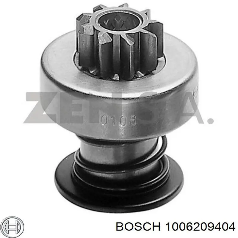 Roda-livre do motor de arranco 1006209404 Bosch