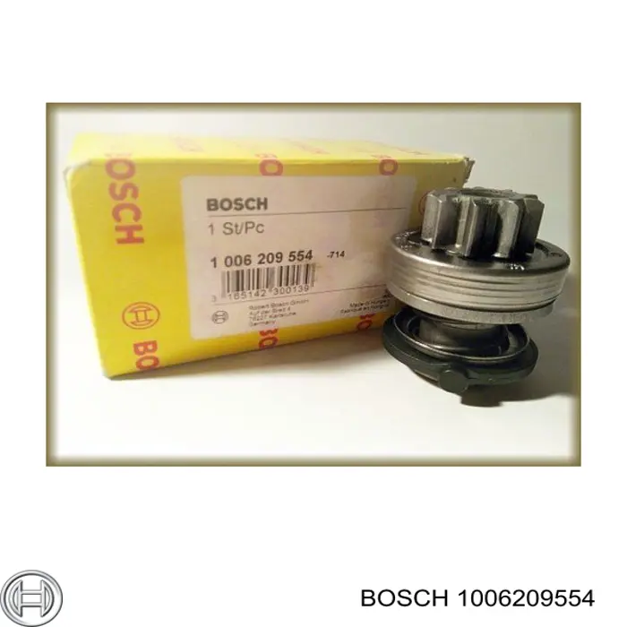 1006209554 Bosch Roda-livre do motor de arranco