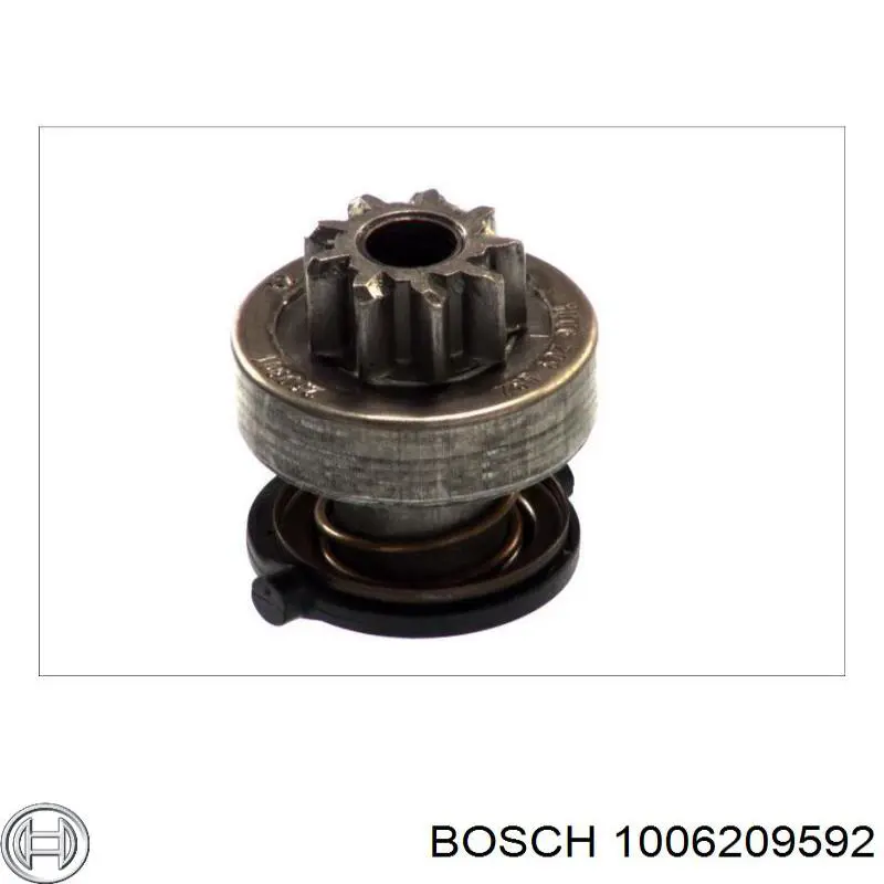 1006209592 Bosch Roda-livre do motor de arranco