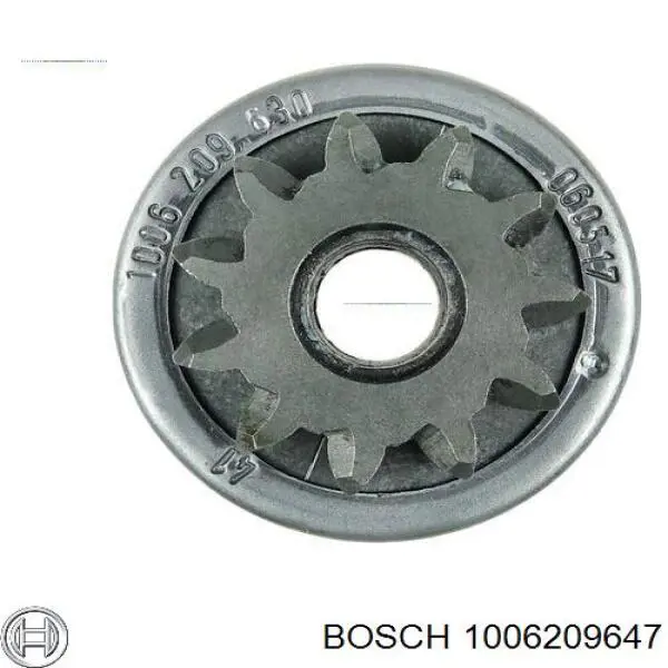 Roda-livre do motor de arranco 1006209630 Bosch