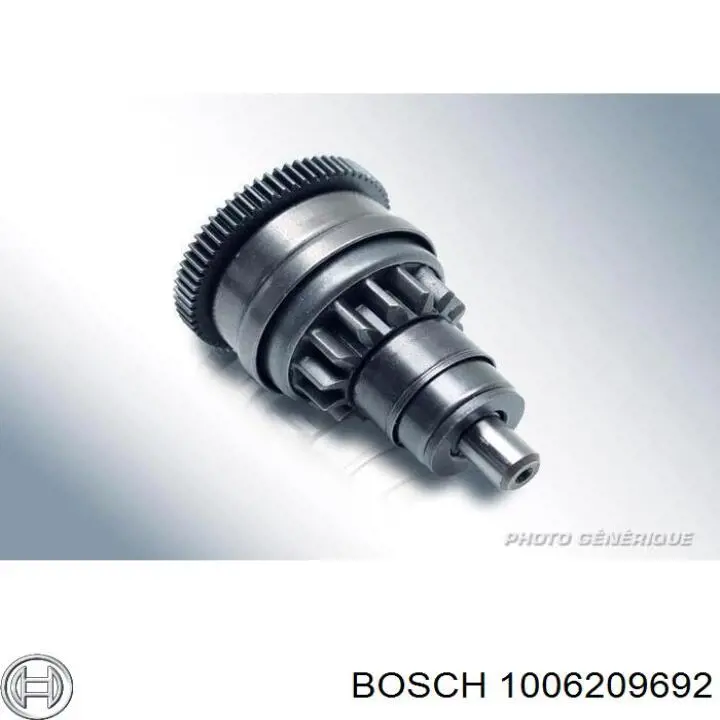 1006209692 Bosch Roda-livre do motor de arranco