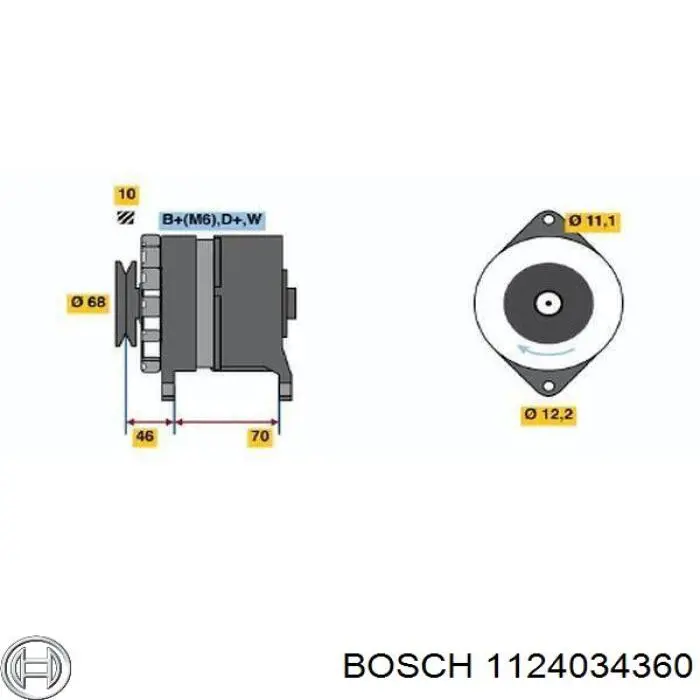 Induzido (rotor) do gerador Profit 71300085 preço, a partir de 61,77 USD
