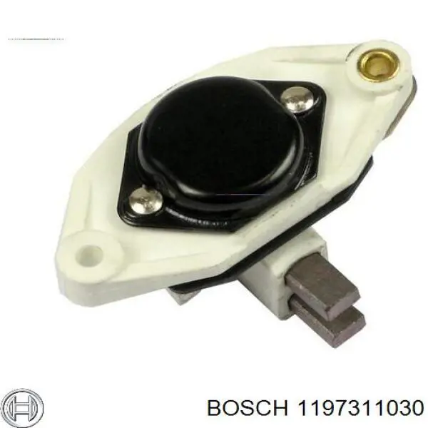 Compre 1197311030 Bosch Relê-regulador do gerador (relê de carregamento)