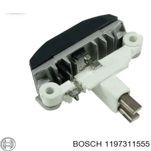 Relê-regulador do gerador (relê de carregamento) 1197311555 Bosch
