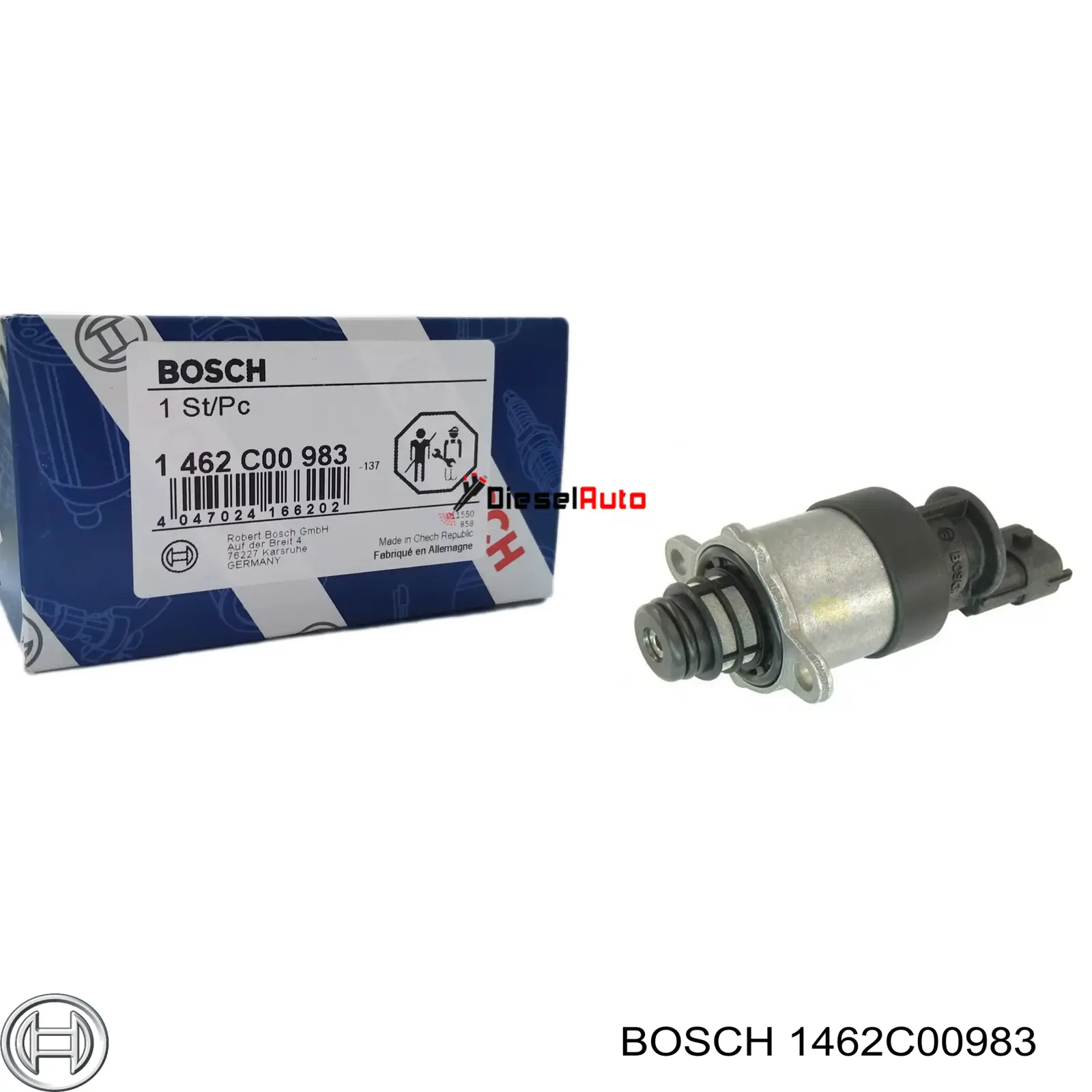 Válvula de regulação de pressão (válvula de redução da Bomba de Combustível de Pressão Alta) Common-Rail-System Bosch 1462C00983 preço, a partir de 108,98 USD