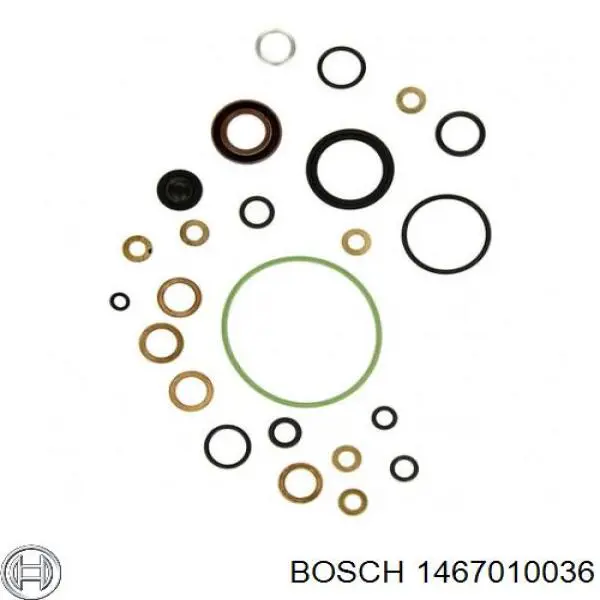 Vedante da bomba de combustível da Bomba de Combustível de Pressão Alta 1467010036 Bosch