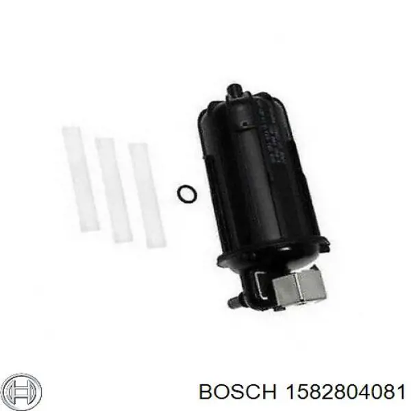1582804081 Bosch Filtro de combustível