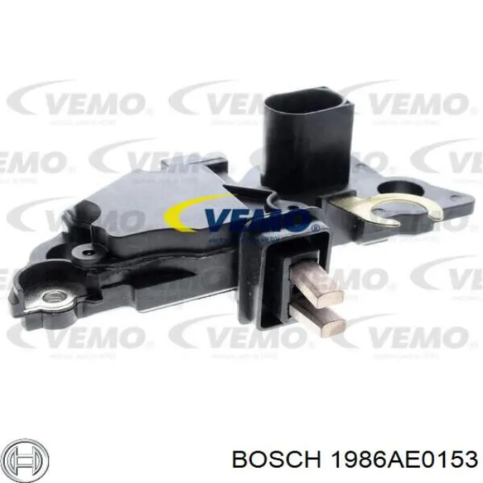 1986AE0153 Bosch Relê-regulador do gerador (relê de carregamento)