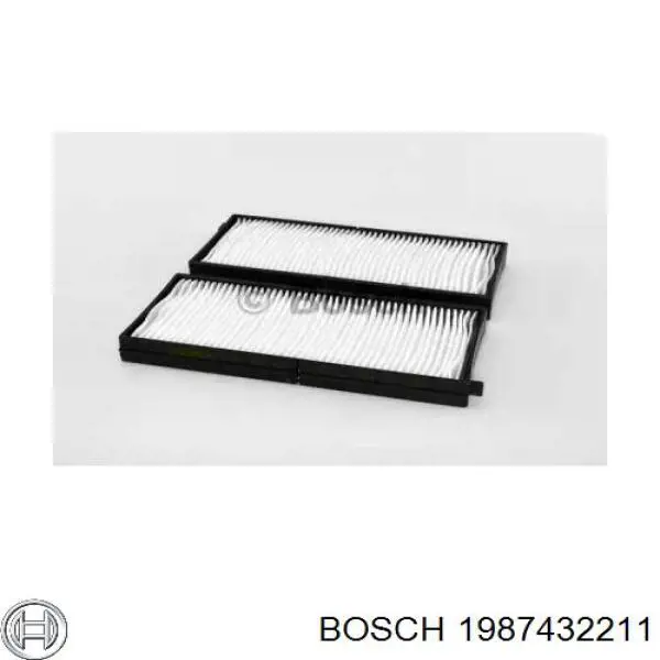 Filtro de salão 1987432211 Bosch