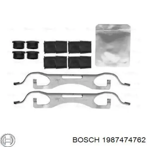 Compre PFK761 TRW Kit de molas de fixação de sapatas de disco dianteiras