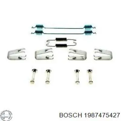 Compre 2Q0698545 VAG Kit de montagem das sapatas traseiras de tambor