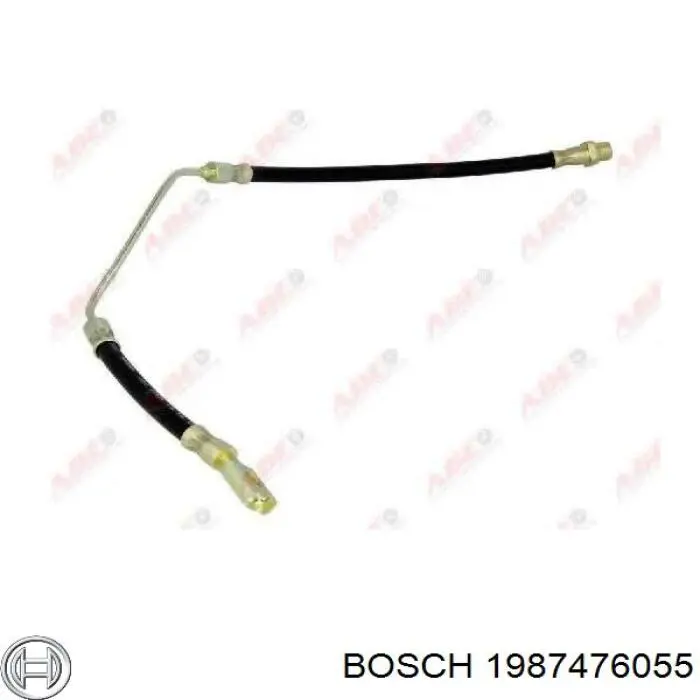 1987476055 Bosch Mangueira do freio traseira direita