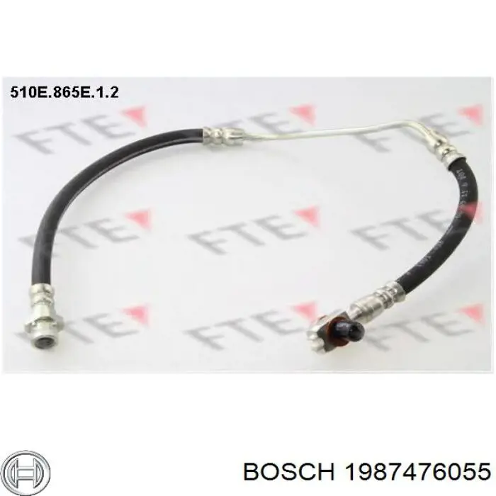 Mangueira do freio traseira direita Bosch 1987476055 preço, a partir de 22,64 USD