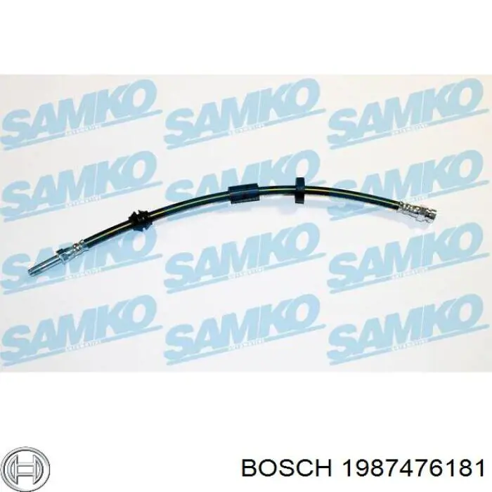 Mangueira do freio dianteira Bosch 1987476181 preço, a partir de 20,63 USD