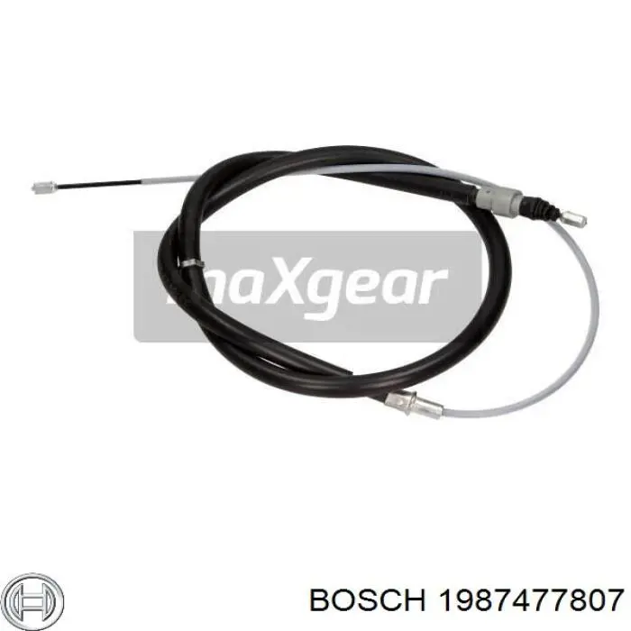 Compre 1987477807 Bosch Cabo traseiro direito/esquerdo do freio de estacionamento