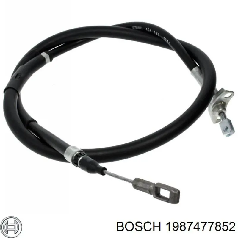 Compre 1987477852 Bosch Cabo traseiro direito/esquerdo do freio de estacionamento