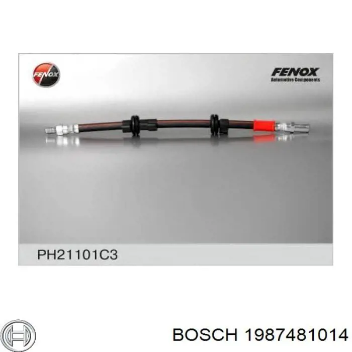 Mangueira do freio dianteira Bosch 1987481014 preço, a partir de 4,52 USD