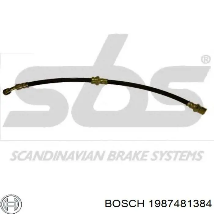 Mangueira do freio dianteira direita Bosch 1987481384 preço, a partir de 10,30 USD