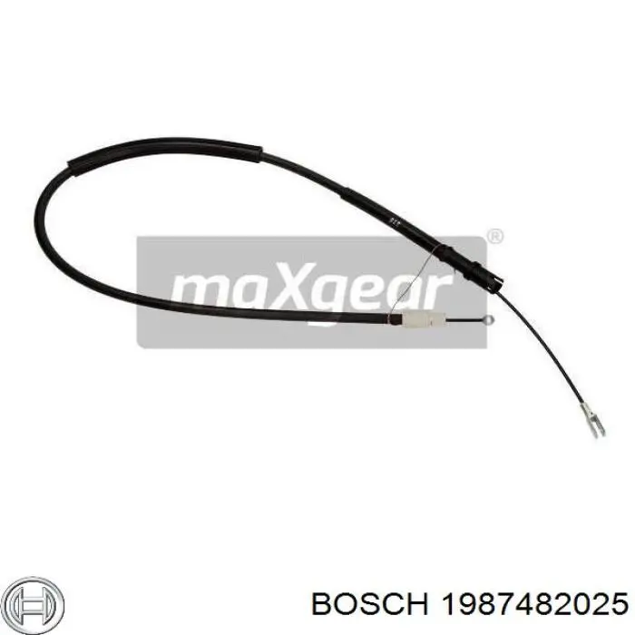 Cabo do freio de estacionamento traseiro direito Bosch 1987482025 preço, a partir de 14,09 USD
