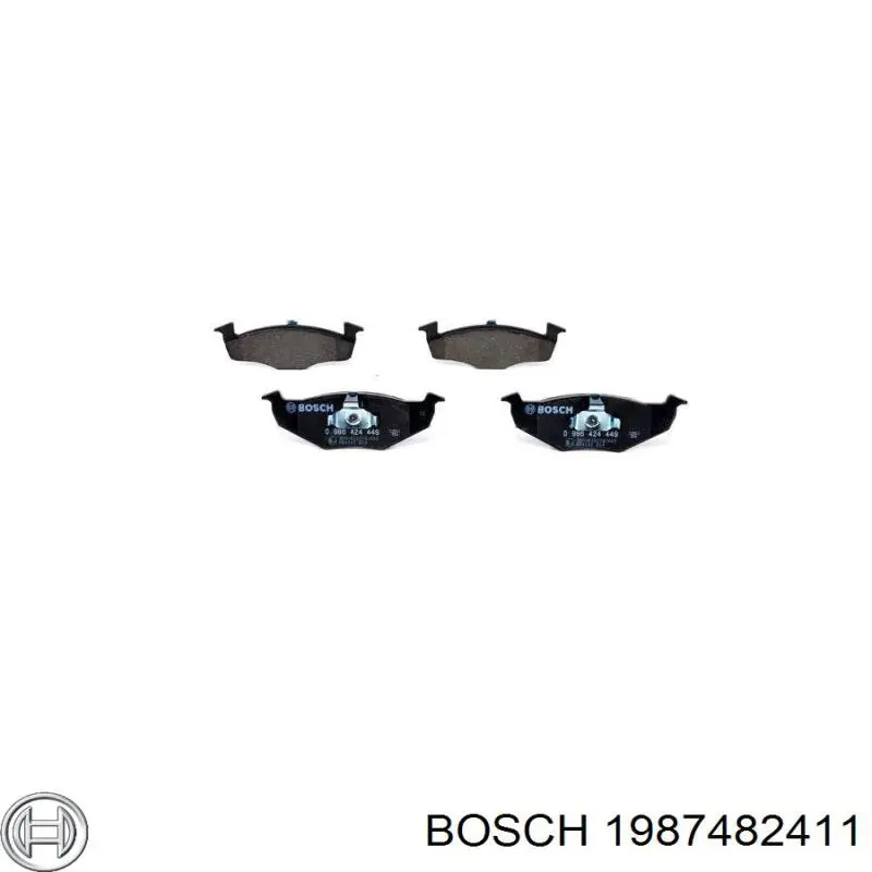 Cabo traseiro direito/esquerdo do freio de estacionamento Bosch 1987482411 preço, a partir de 27,26 USD