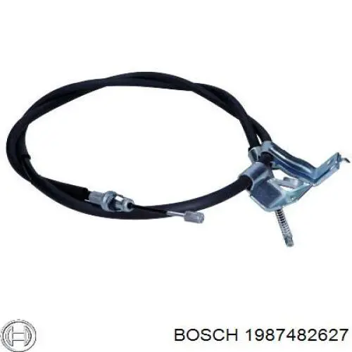 1987482627 Bosch Cabo do freio de estacionamento traseiro esquerdo