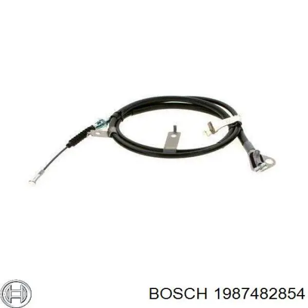 Cabo do freio de estacionamento traseiro direito Mazda B45A44410 preço, a partir de 45,47 USD