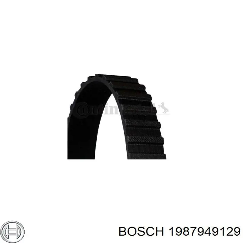 Correia do mecanismo de distribuição de gás 1987949129 Bosch