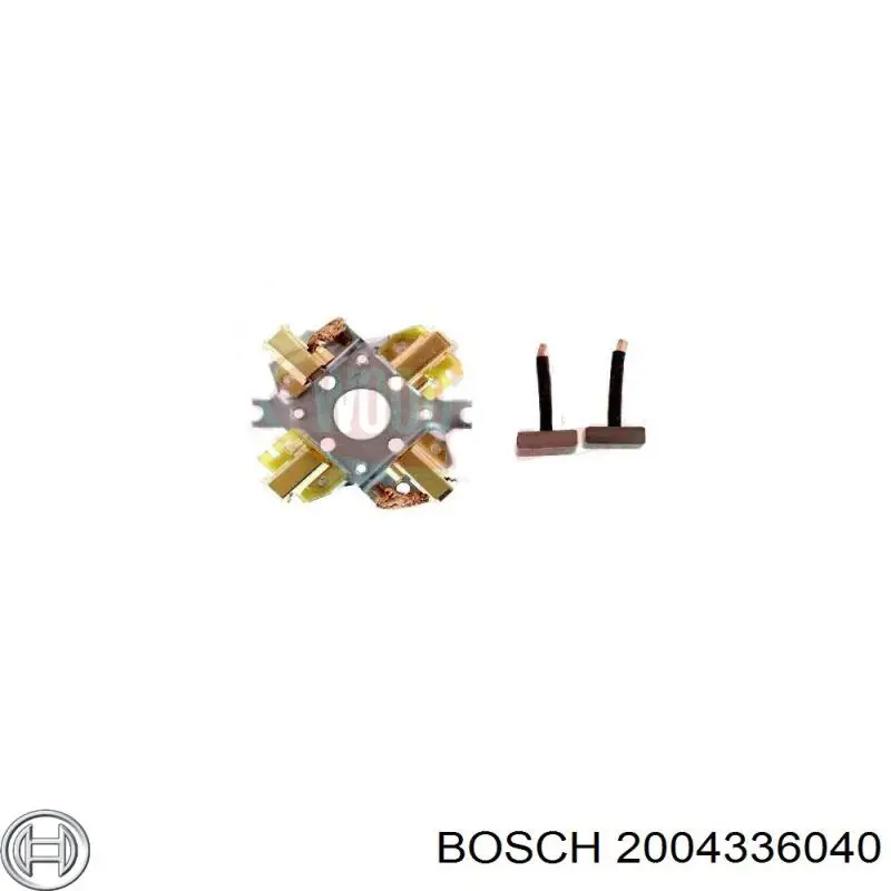 Porta-escovas do motor de arranco 2004336040 Bosch