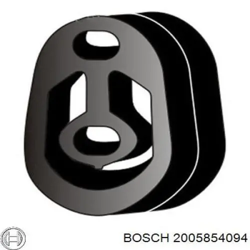 2005854094 Bosch Tampa traseira do motor de arranco