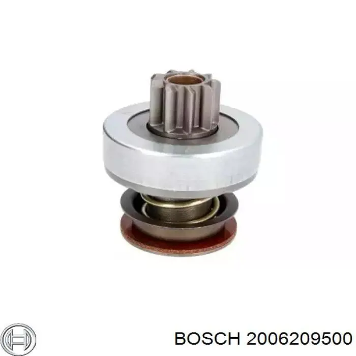 2006209500 Bosch Roda-livre do motor de arranco