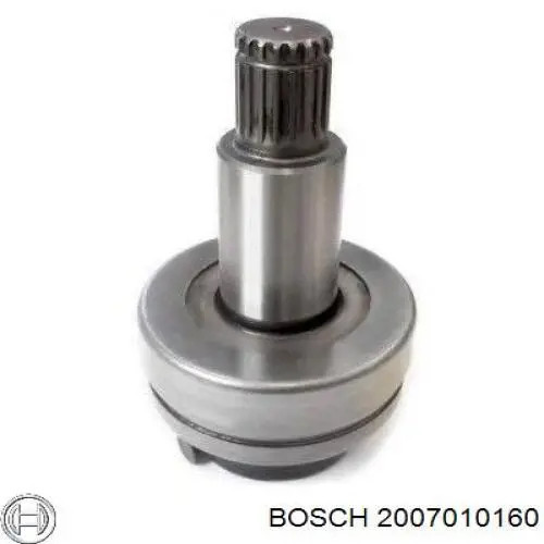 Roda-livre do motor de arranco Bosch 2007010160