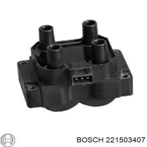Compre 221503407 Bosch Bobina de ignição