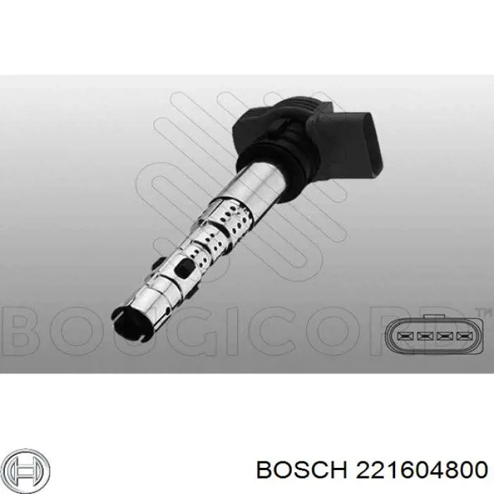 221604800 Bosch Bobina de ignição