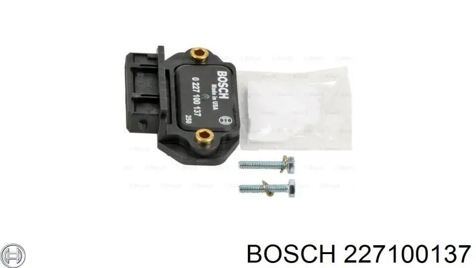 Módulo de ignição (comutador) 227100137 Bosch