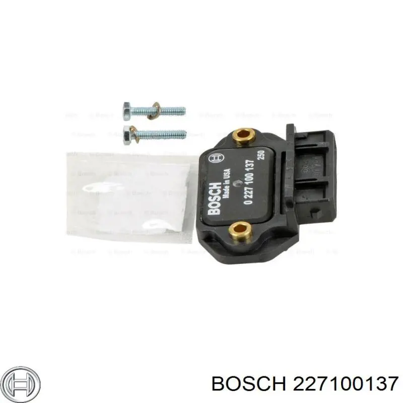 Compre 227100137 Bosch Módulo de ignição (comutador)