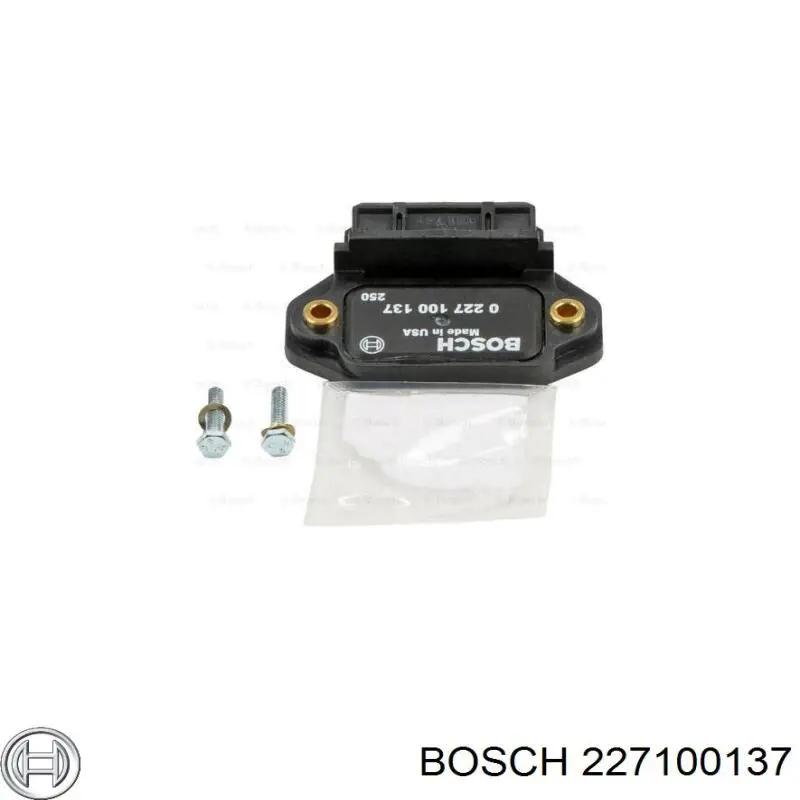 Módulo de ignição (comutador) Bosch 227100137