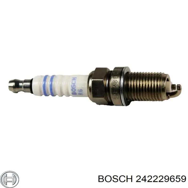 Vela de ignição 242229659 Bosch