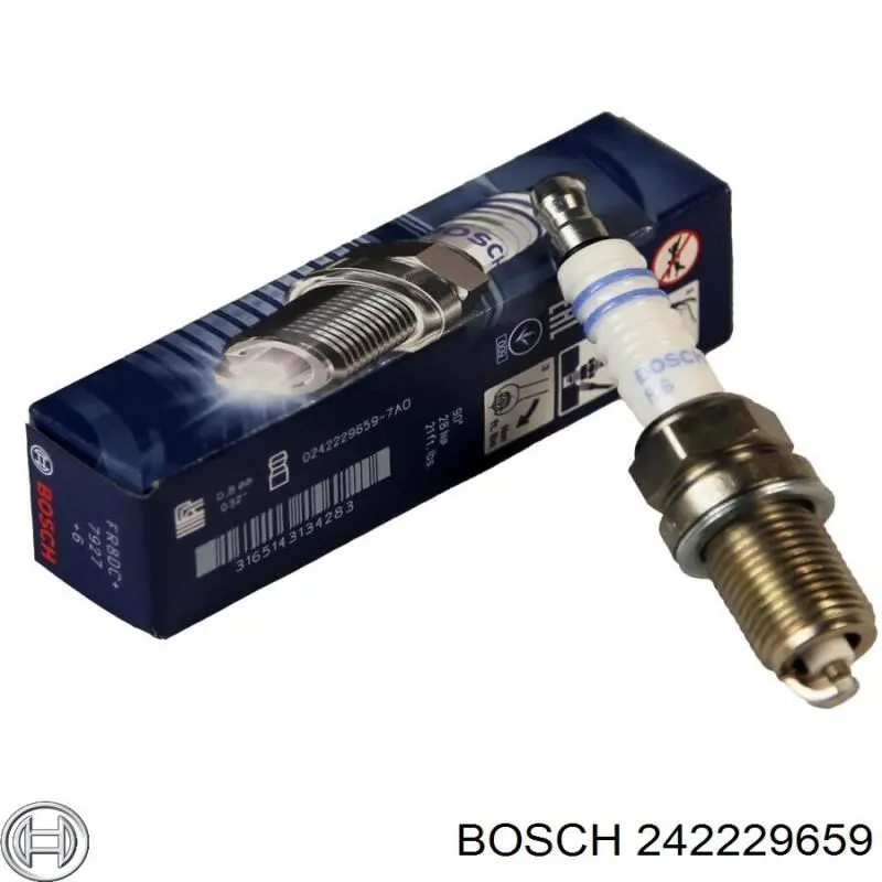 Compre 242229659 Bosch Vela de ignição