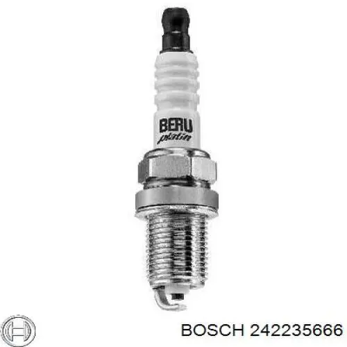 242235666 Bosch Vela de ignição