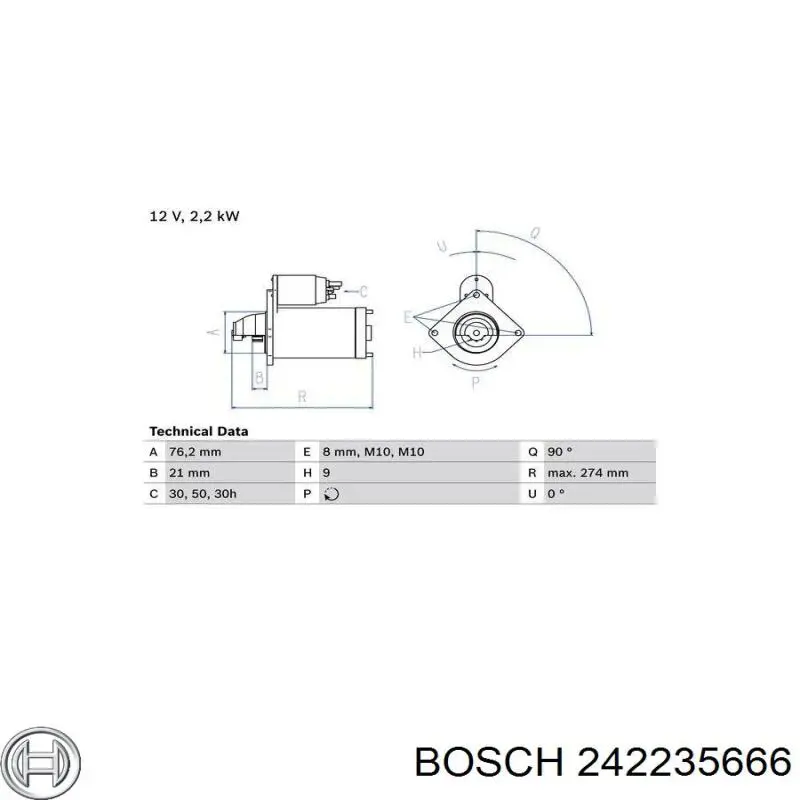 Vela de ignição Bosch 242235666