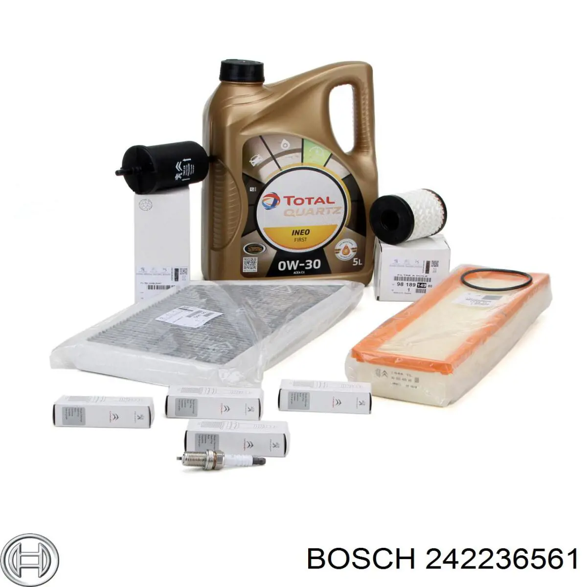Vela de ignição 242236561 Bosch