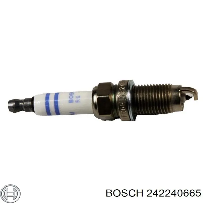 Vela de ignição 242240665 Bosch
