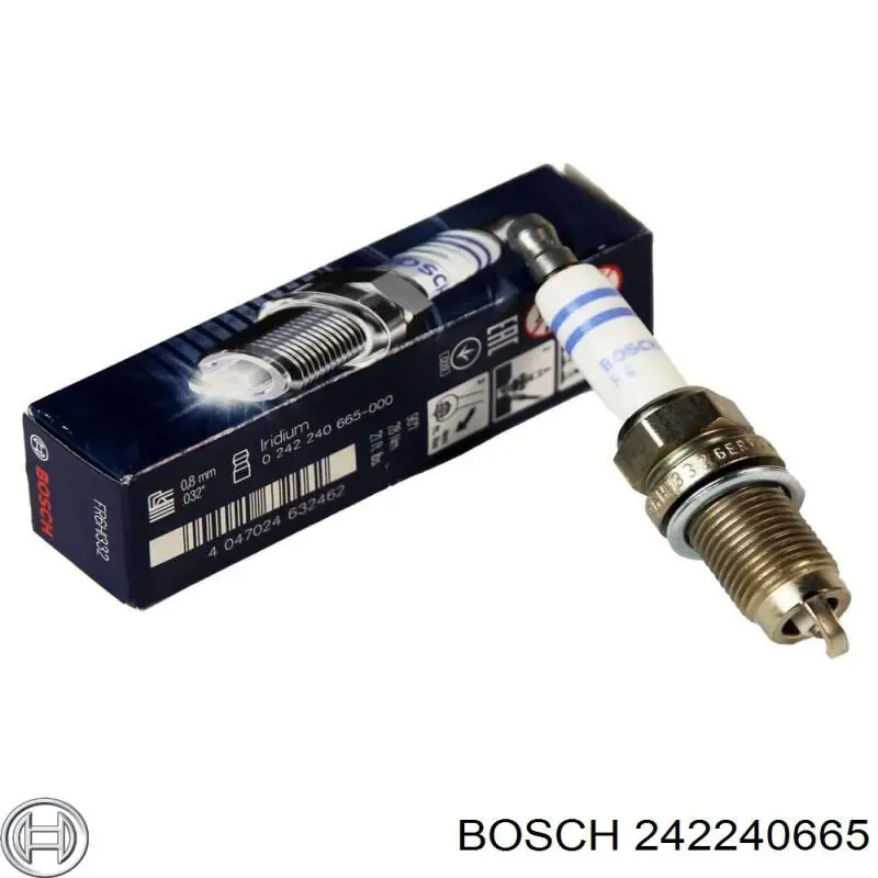 242240665 Bosch Vela de ignição