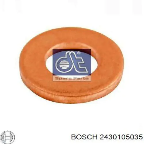 Anel (arruela) do injetor de ajuste Bosch 2430105035 preço, a partir de 0,69 USD